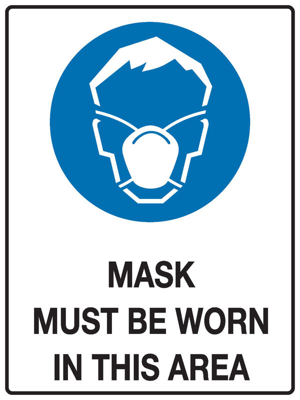 Mask Protection Sign