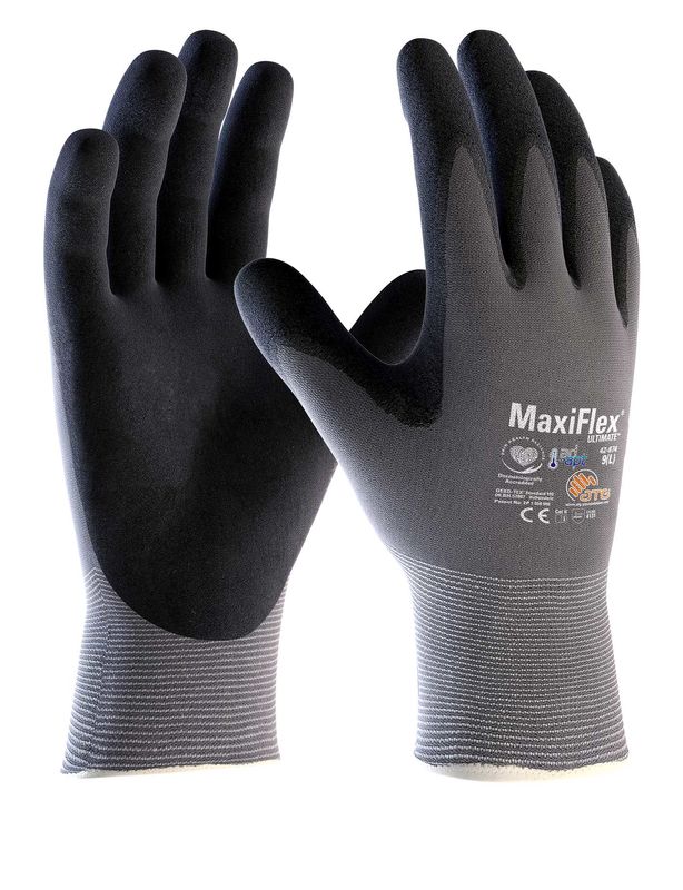 A pair of Maxiflex Gloves