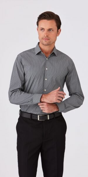 Mens CC Stripe Long Sleeve Shirt 