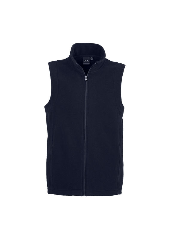 Mens Plain Micro Fleece Vest