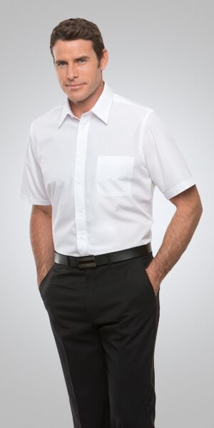 Mens Short Sleeve Corporate Essential Shirt 