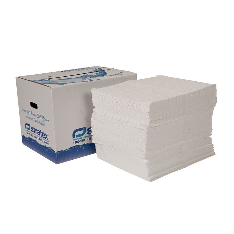 Oil + Fuel Standard Absorbent Pads   Pack of 200