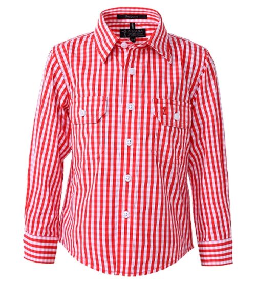 Pilbara Kids Checked Shirt