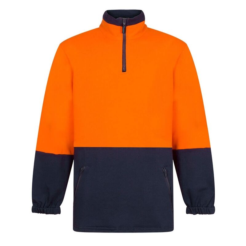 Portwest HiVis Cotton 12 Zip Pullover