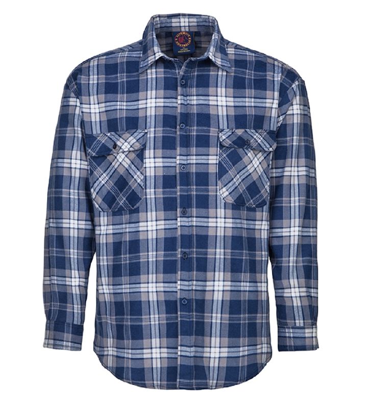 Ritemate Open Front Flannelette Shirt