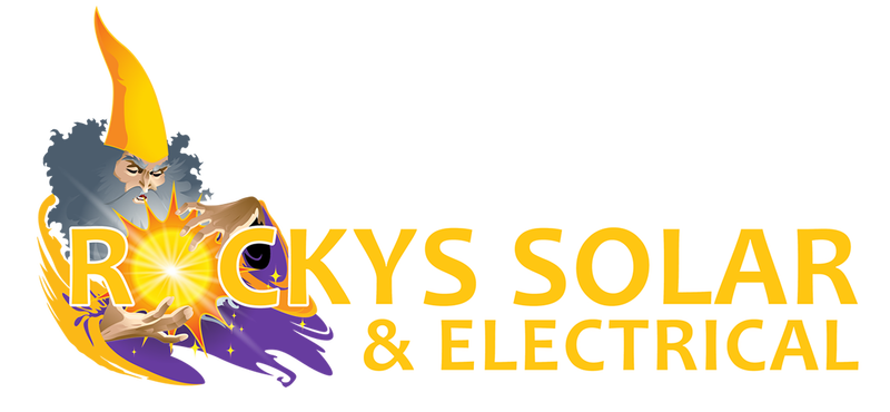 Rockys Solar + Electrical Logo LHS 