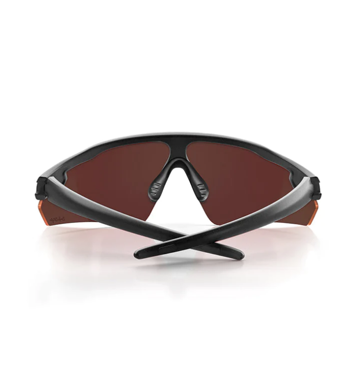 SafeStyle Phantoms Matte Black Frame Red Lens Safety Glasses