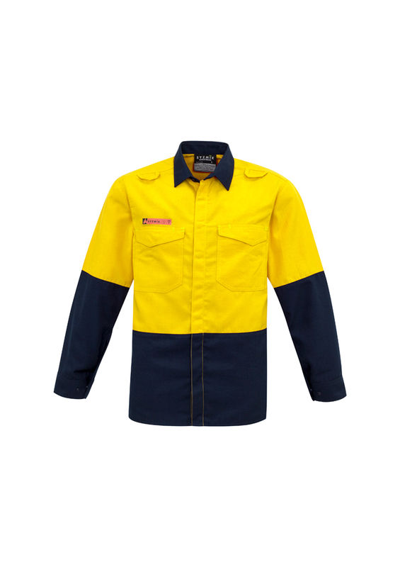 Syzmik Mens Hi Vis Spliced Shirt