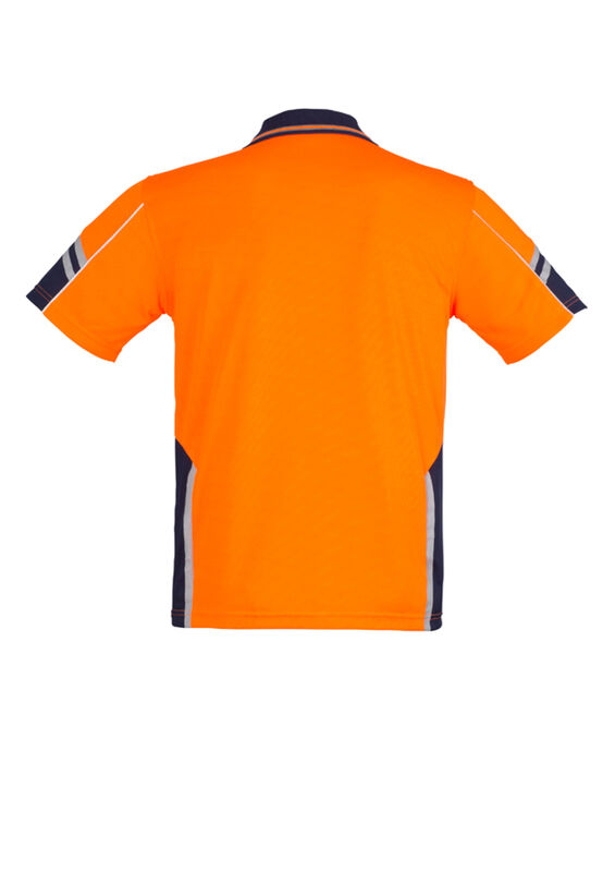 Syzmik Mens Hi Vis Squad SS Polo