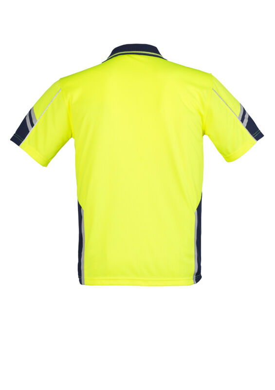 Syzmik Mens Hi Vis Squad SS Polo