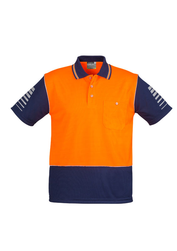 Syzmik Mens Hi Vis Zone Polo