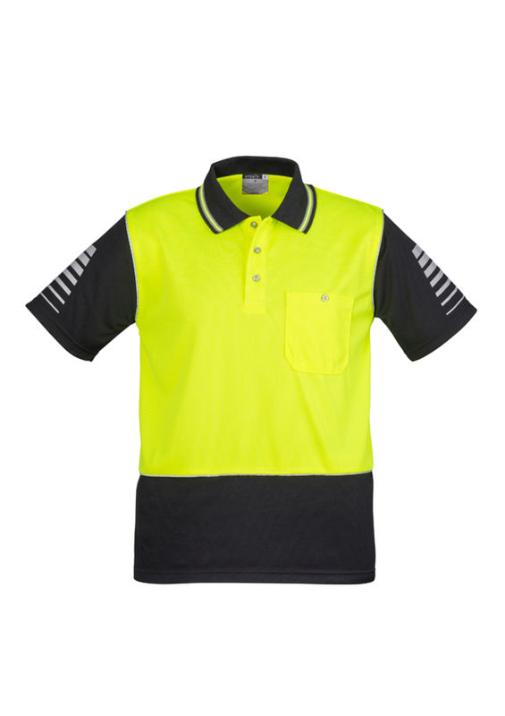 Syzmik Mens Hi Vis Zone Polo