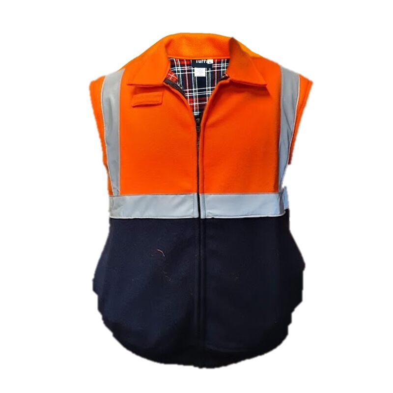 TUFFA Hi Vis Wool Bluey Vest