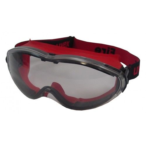 A pair of Uvex Fire Goggles