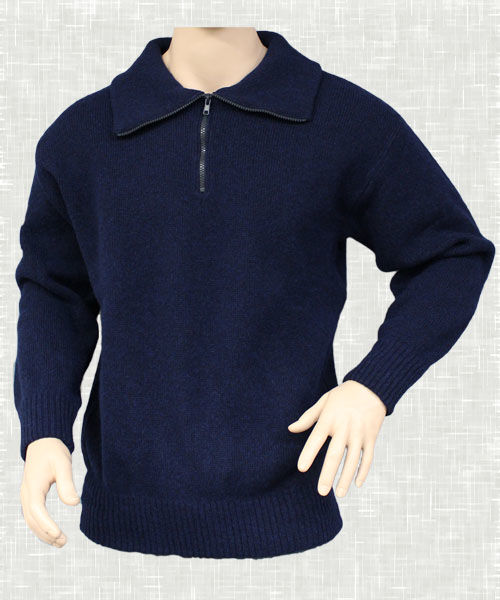 Zip and Collar Jumper