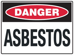 Asbestos Sign