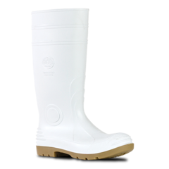 BATA Jobmaster II White PVC 400mm Safety Gumboot