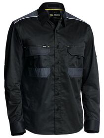 Bisley Flx and Move Mechanical Stretch Shirt Long Sleeve