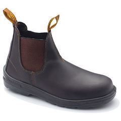 A single Blundstone work boot