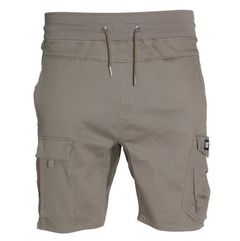 A pair of khaki CAT Diesel Shorts