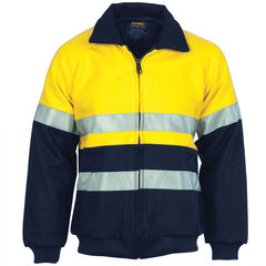 DNC HiVis Bluey Bomber Jacket with RTape