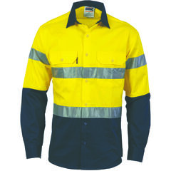 DNC HiVis Cool-Breeze L/S Shirt with R/Tape