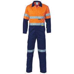 DNC HiVis Cotton Coverall with RTape