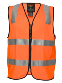 Day/Night Safety Vest With Tape