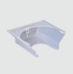 FastAid S4 500ml Eye Wash With Eye Shower and Wall Bracket