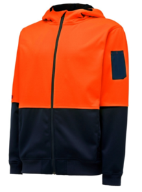 Hard Yakka Brushed Fleece Full Zip Hoodie