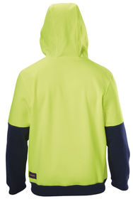 Hard Yakka Hi Visibility Two Tone Fleece Hoodie