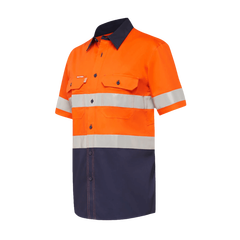 Hard Yakka Koolgear Hi Vis Taped SS Shirt