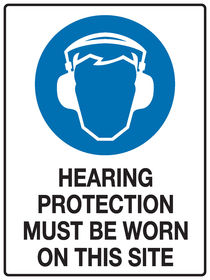 Hearing Protection Sign