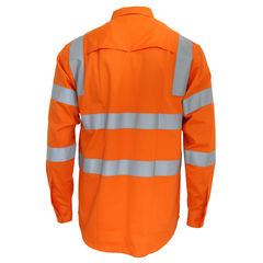 HiVis Reflective CoolBreeze VIC Rail Shirt