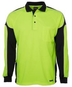 Hi-Vis LS Arm Panel Polo