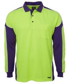 Hi Vis LS Arm Panel Polo