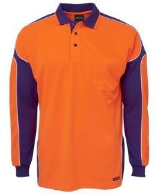 Hi Vis LS Arm Panel Polo