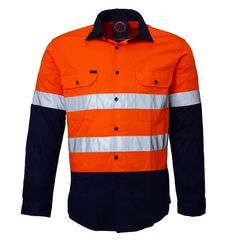 Hi Vis Open Front LS Ref Shirt 