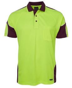 Hi Vis SS Arm Panel Polo