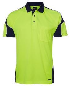 Hi Vis SS Arm Panel Polo