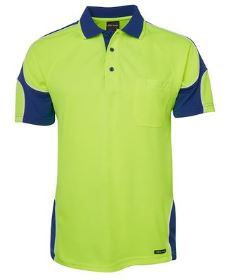 Hi Vis SS Arm Panel Polo