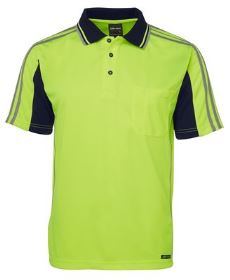 Hi Vis SS Arm Tape Polo