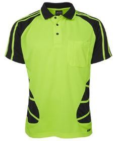 Hi-Vis SS Spider Polo