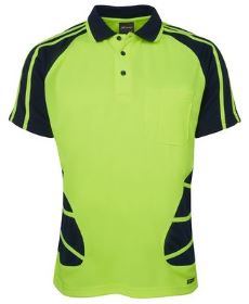 Hi Vis SS Spider Polo