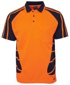 Hi Vis SS Spider Polo