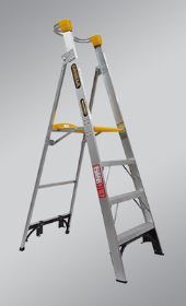 INDUSTRIAL PLATFORM LADDER