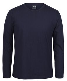 JB+39s Long Sleeve Navy Non Cuff T Shirt
