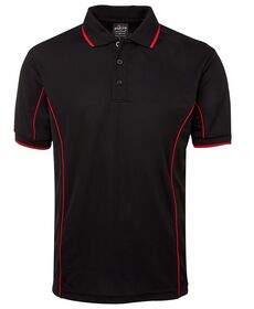 JB+39s Mens SS Piping Polo