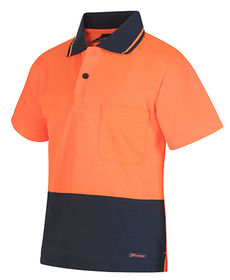 Kids HiVis Traditional Polo