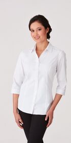 Ladies 34 Sleeve City Stretch Shirt 